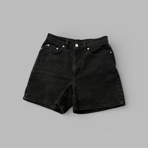 Vintage Ralph Lauren Black Denim Mom Shorts